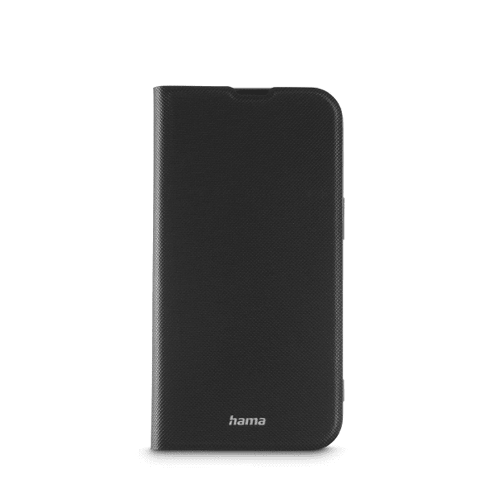 Hama Daily Protect Funda para iPhone 16E - Antideslizante - Cierre Magnetico - Antihuellas - Poliuretano Termoplastico - Funcion de Soporte - Bordes E 1