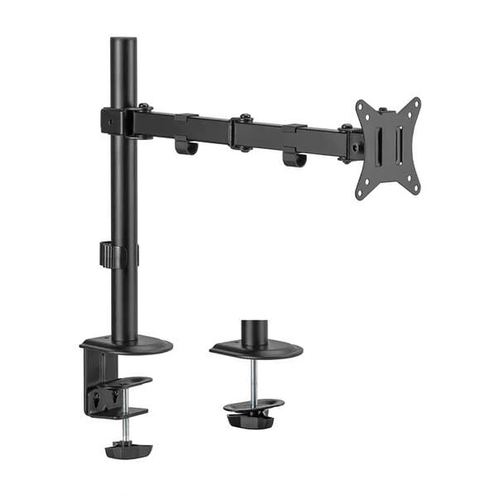 Aisens Soporte de Mesa ECO Giratorio e Inclinable para Monitor/TV 9kg (3 Pivotes - 1 Brazo) de 17-32 - Color Negro 1