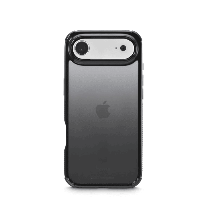 Hama Extreme Protect Funda para iPhone Air - Antideslizante - Policarbonato - Proteccion D3O - Bordes Elevados - Color Negro 1