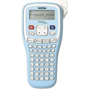 Brother Rotuladora Electronica Portatil - Pantalla LCD - Velocidad 20 mm/seg - 385 Caracteres - 54 Teclas - Cintas TZe