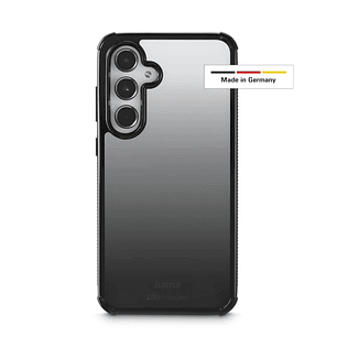 Hama Extreme Protect Funda para Samsung Galaxy S24 - Antideslizante - Policarbonato - Proteccion D3O - Bordes Elevados - Color Negro