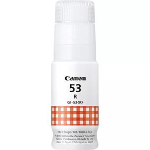 Canon GI53 Rojo Botella de Tinta Original - GI53R/4717C001