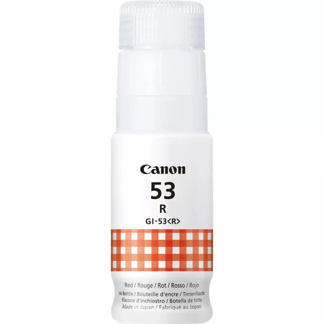 Canon GI53 Rojo Botella de Tinta Original - GI53R/4717C001 1