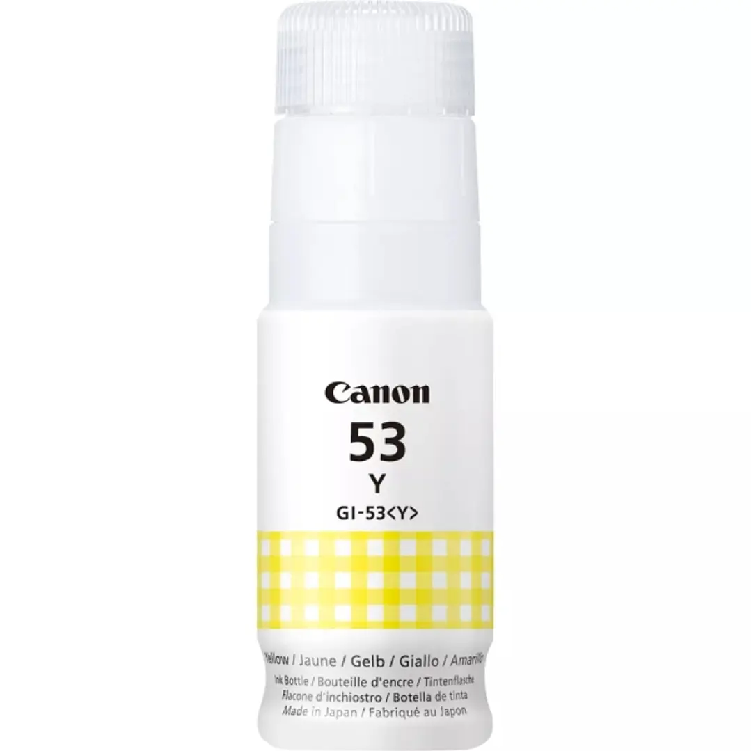 Canon GI53 Amarillo Botella de Tinta Original - GI53Y/4690C001 1