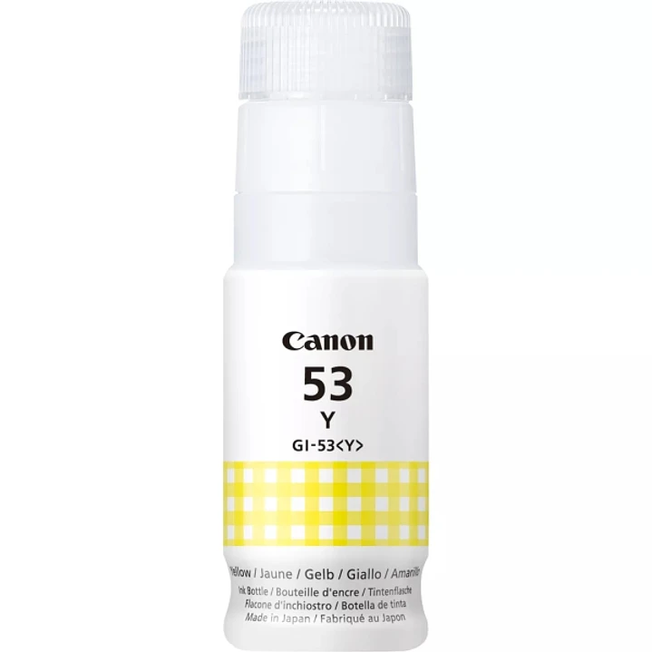 Canon GI53 Amarillo Botella de Tinta Original - GI53Y/4690C001 1