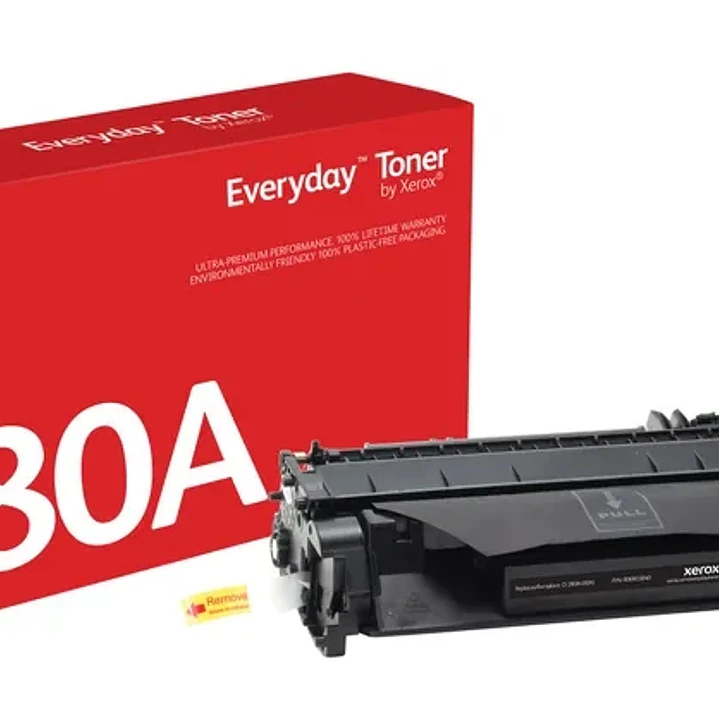 Xerox Everyday HP CF280A Negro Cartucho de Toner Generico - Reemplaza 80A 1