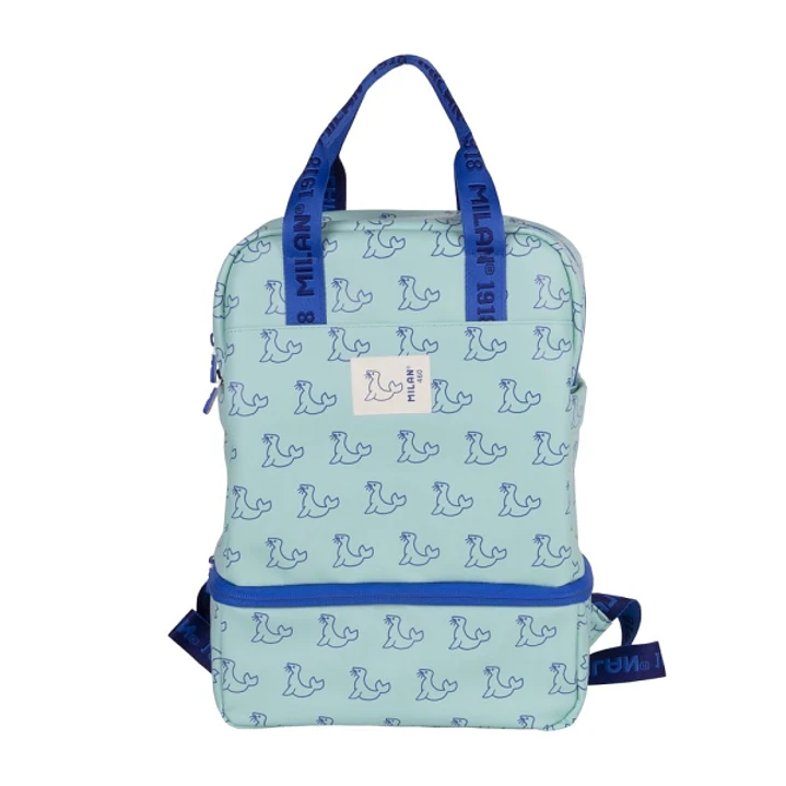 Milan Coleccion 460 Mochila Infantil con Compartimento Isotermico - Amplio Compartimento Interior - 2 Bolsillos Laterales - Capacidad Total 9,5L - Col 1