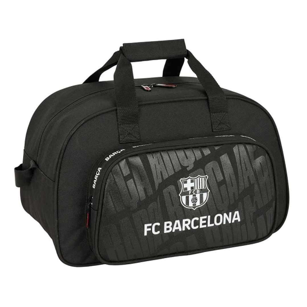 Safta F.C.Barcelona Bolsa de Deporte - Bolsillo Frontal - Bandolera Ajustable - Asa Forrada - Tirador Doble - Tacos Proteccion Base - Fondo Interior S 1