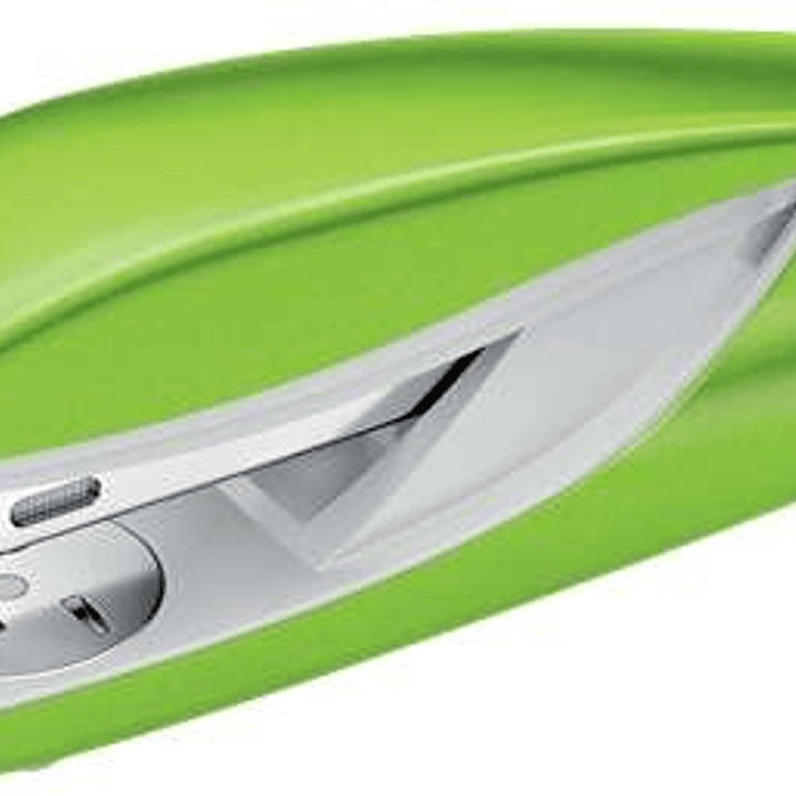 Petrus 635 WOW Grapadora Metalica + Caja de 200 Grapas - Hasta 30 Hojas - Extraegrapas Integrado - Grapado Cerrado, Abierto y Clavado - Color Verde Me 1