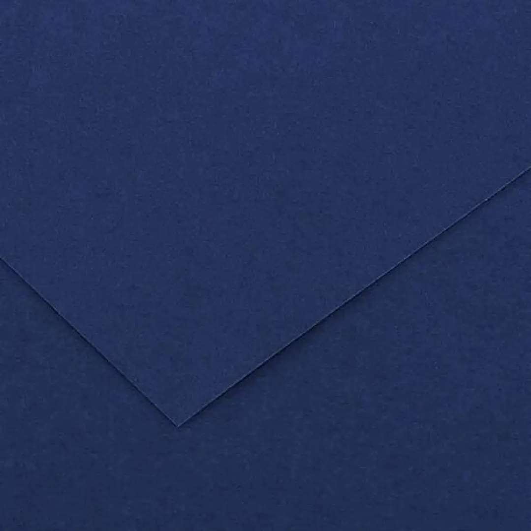 Canson Guarro Pack de 25 Cartulinas Iris de 185g - 50x65cm - Color Azul Ultramar 1