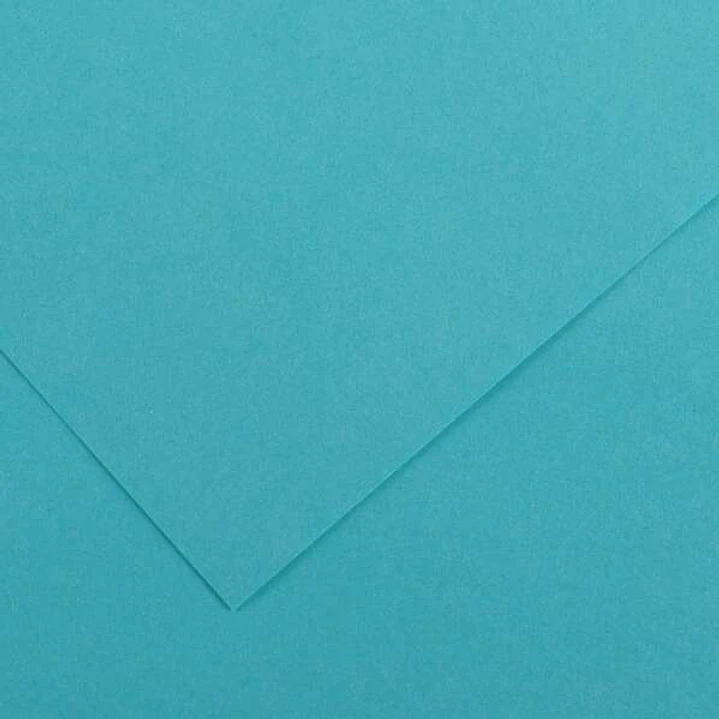Canson Guarro Pack de 25 Cartulinas Iris de 185g - 50x65cm - Color Azul Turquesa 1