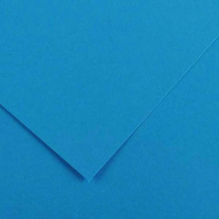 Canson Guarro Pack de 25 Cartulinas Iris de 185g - 50x65cm - Color Azul Mar 1