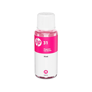 HP 31 Magenta Botella de Tinta Original - 1VU27AE