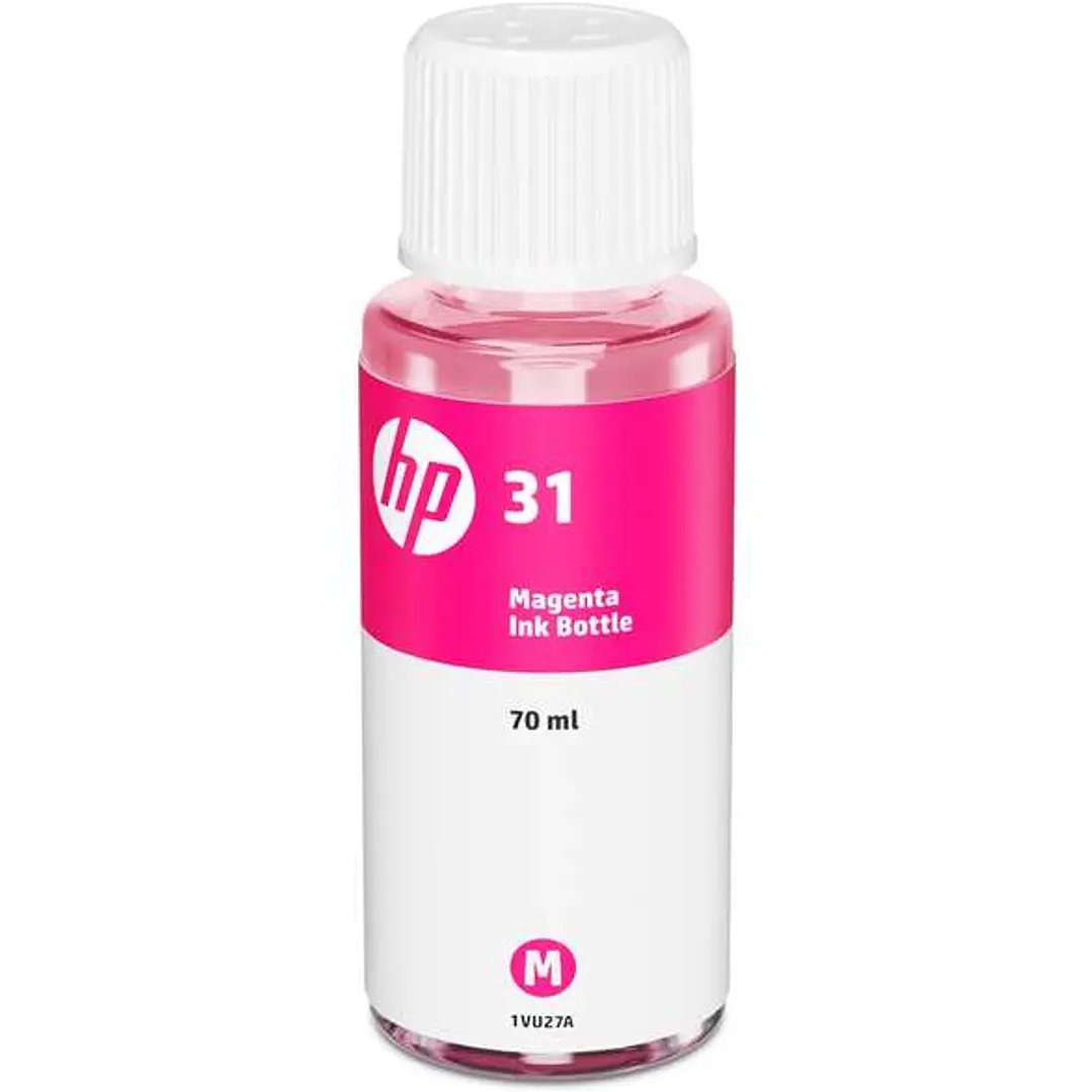 HP 31 Magenta Botella de Tinta Original - 1VU27AE 1