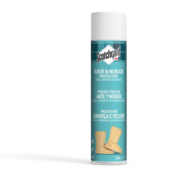 Scotchgard Protector de Ante y Nobuk - Bote de 300ml - Repele Agua y Humedad 1