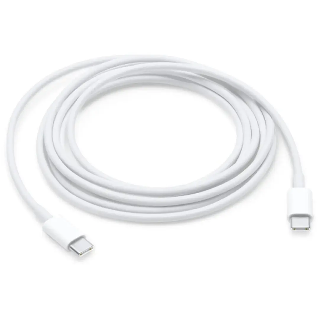 Apple Cable USB-C a USB-C - Longitud 2m - Color Blanco 1