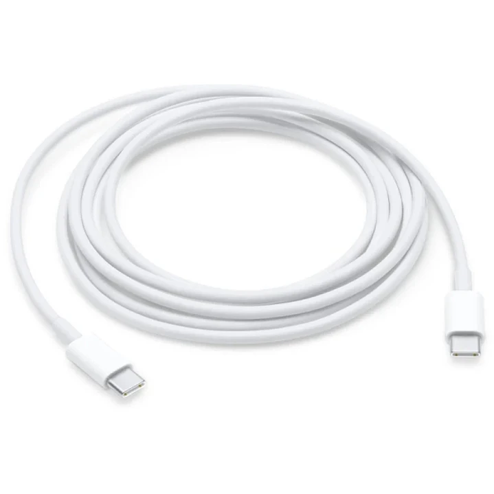 Apple Cable USB-C a USB-C - Longitud 2m - Color Blanco 1