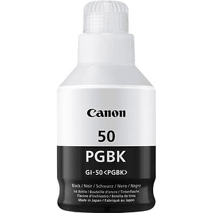 Canon GI50 Negro Botella de Tinta Original - GI50PGBK/3386C001