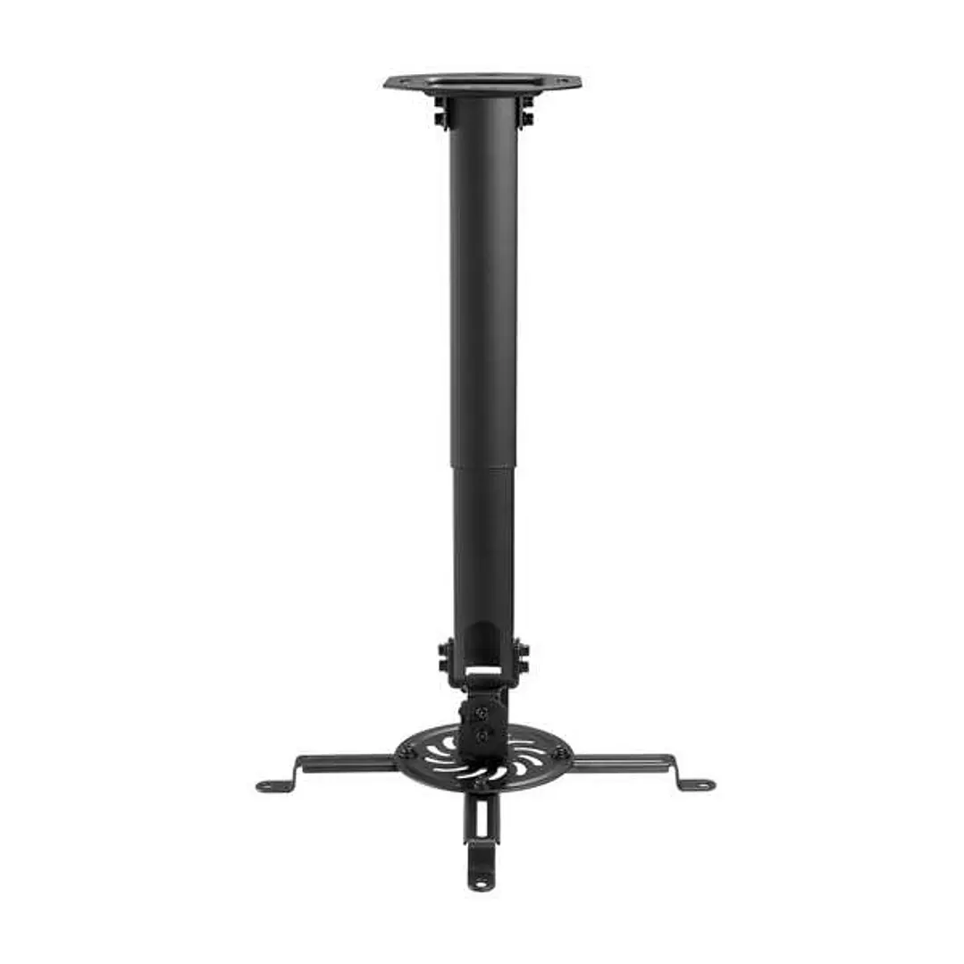 Aisens Soporte Universal Giratorio - Inclinable y Extensible de Techo para Proyector - Hasta 13.5Kg - Color Negro 1