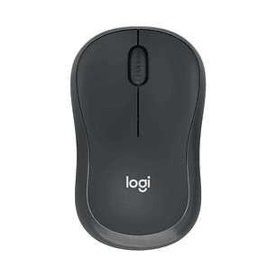 Logitech M240 Silent Raton Bluetooth - 3 Botones - Uso Ambidiestro - Color Grafito