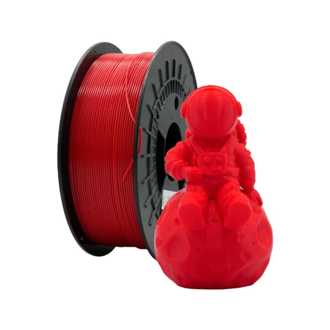 Filamento 3D PETG - Diametro 1.75mm - Bobina 1kg - Color Rojo 1