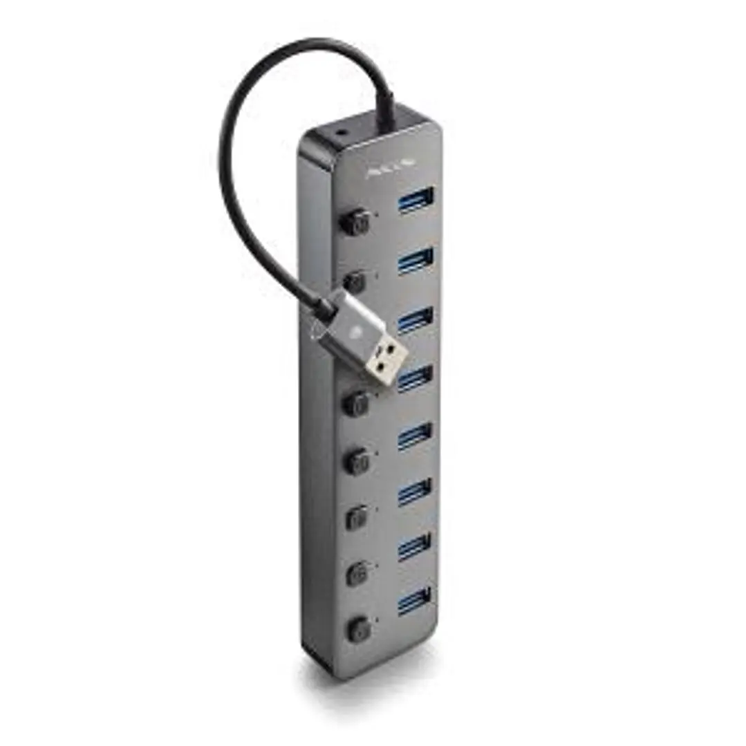 NGS IHUB8  Hub USB 3.0 - 8 Puertos USB 3.0 con Interruptores - Hasta 5Gbps 1