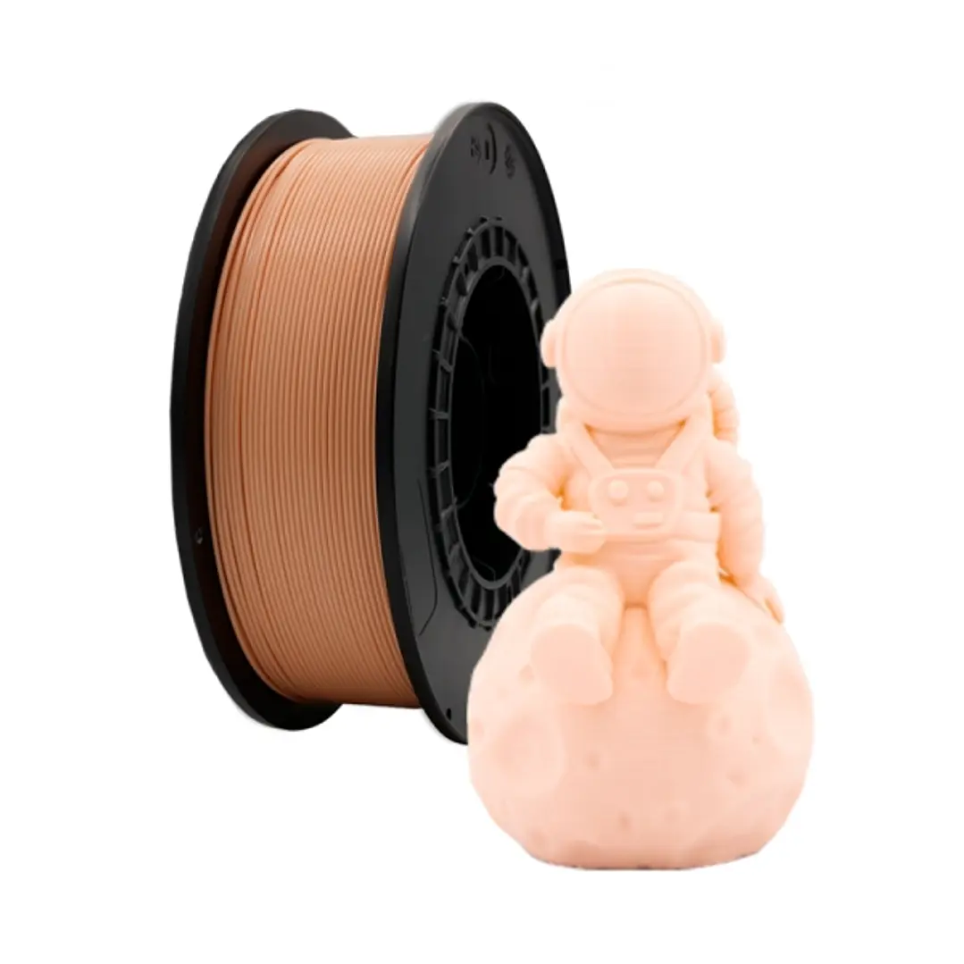 Filamento 3D PLA - Diametro 1.75mm - Bobina 1kg - Color Melocoton Claro 1