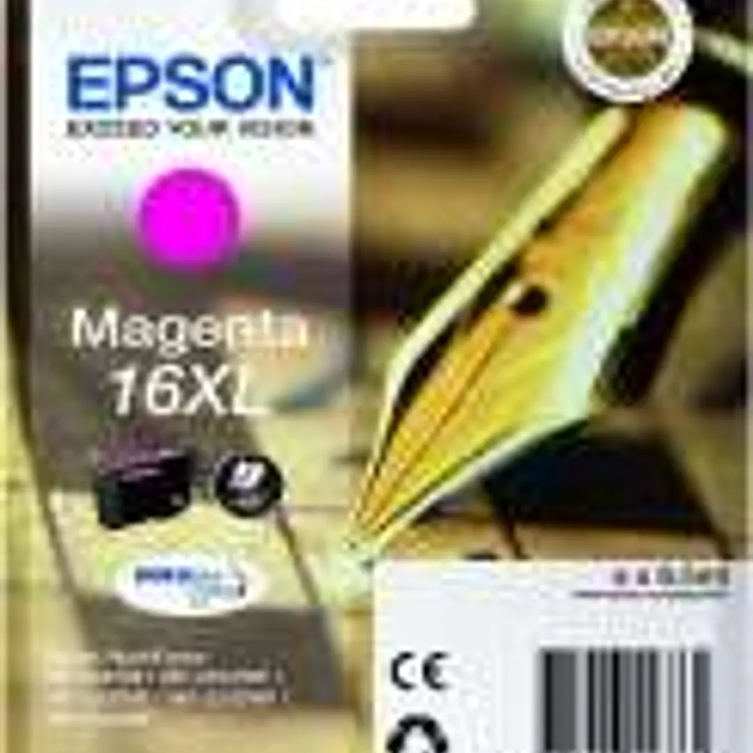 Epson T1633 Magenta Cartucho de Tinta Original - C13T16334012 1