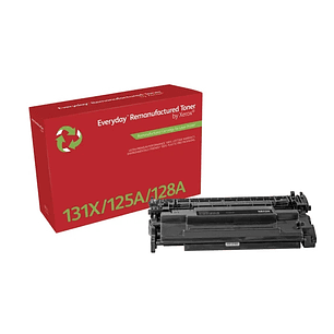 Xerox Everyday HP CB540A/CE320A/CF210X Negro Cartucho de Toner Remanufacturado - Reemplaza 125A/128A/131X