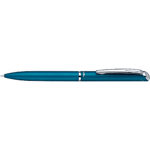 Pentel Energel High Class Boligrafo de Tinta Gel 0.7mm - Trazo 0.35mm - Recargable - Cuerpo Metalico - Color Azul Claro