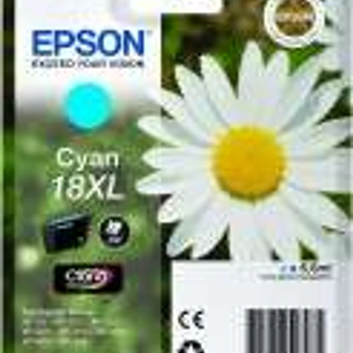 Epson T1812 (18XL) Cyan Cartucho de Tinta Original - C13T18124012 1