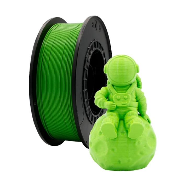 Filamento 3D PLA - Diametro 1.75mm - Bobina 1kg - Color Verde Manzana 1