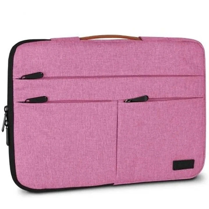 Subblim Funda Air Padding 360 - 380x275x30 mm - Protección 360º - Múltiples bolsillos - Resistente y duradera - Color Rosa 1