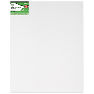 Daler Rowney Simply Bastidor Entelado 3D - 60x100cm - Imprimacion Triple - Grano Medio - 100% Algodon sin Acido - 250g - Color Blanco