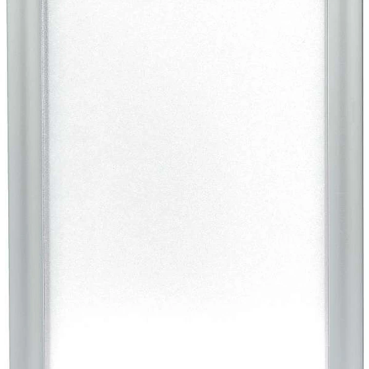 Nobo Marco Publicitario Tamaño A4 con Proteccion de PVC Antirreflectante y Resistente a la Intemperie - Marco de Aluminio Elegante - Color Plata 1