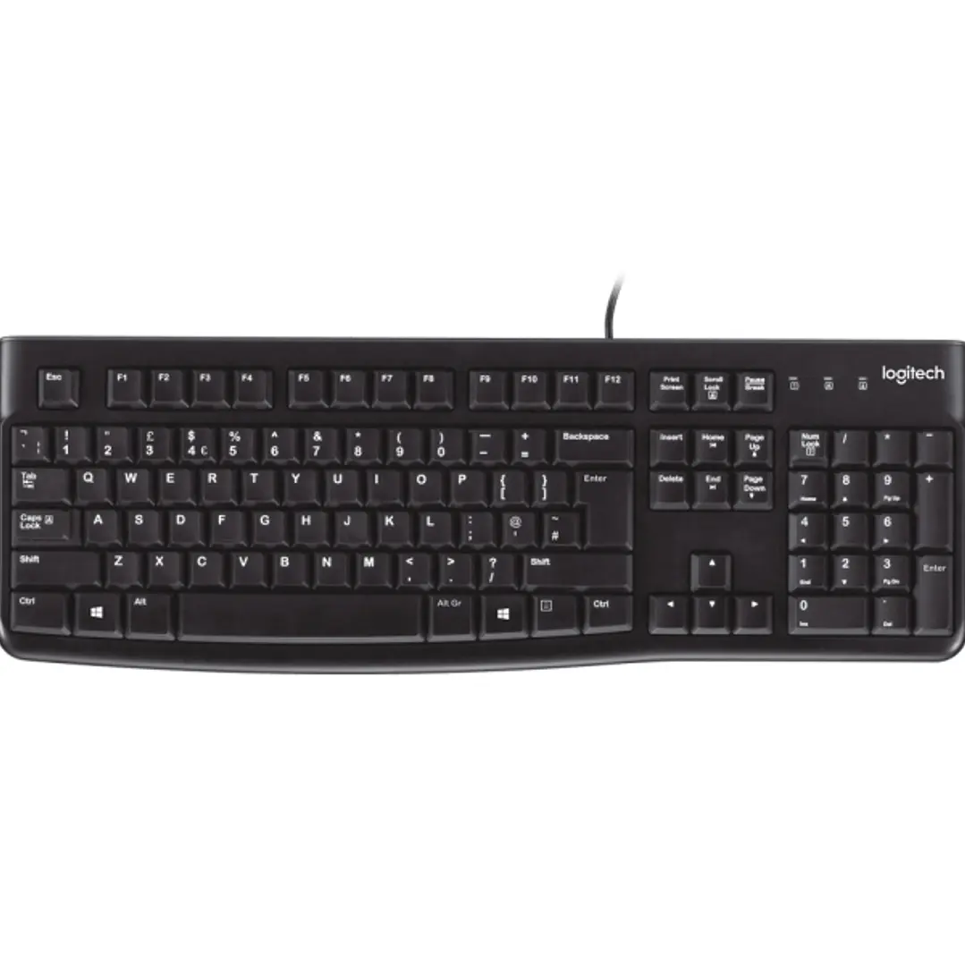 Logitech K120 Teclado USB Frances - Resistente a Salpicaduras - Cable de 1.50m 1