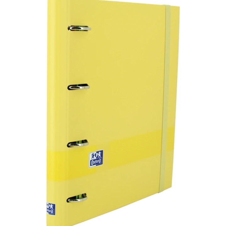 Oxford & You Europeanbinder - Tapa Extradura A4+ - Lomo 45mm - Anillas 4Dx35mm - Recambio 5x5 - Pizarra Write & Erase - Hoja de Pegatinas 1