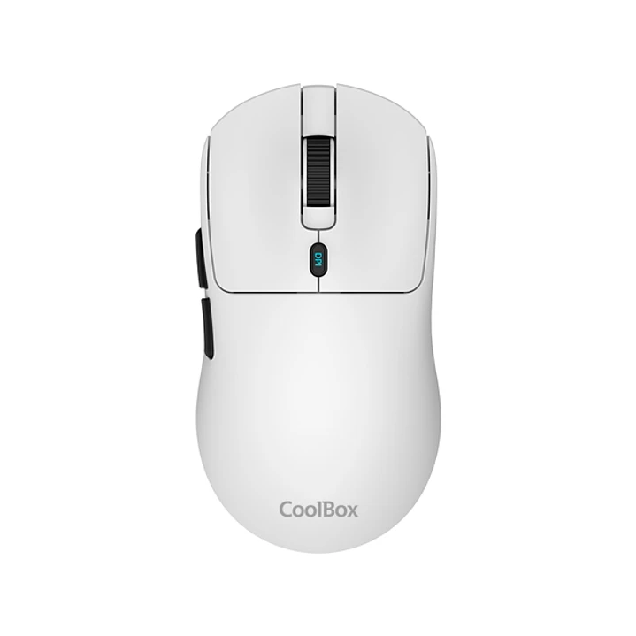 Coolbox W03 Raton Gaming Inalambrico 10000dpi - 7 Botones - Sensor Pixart 3325 - Color Blanco 1