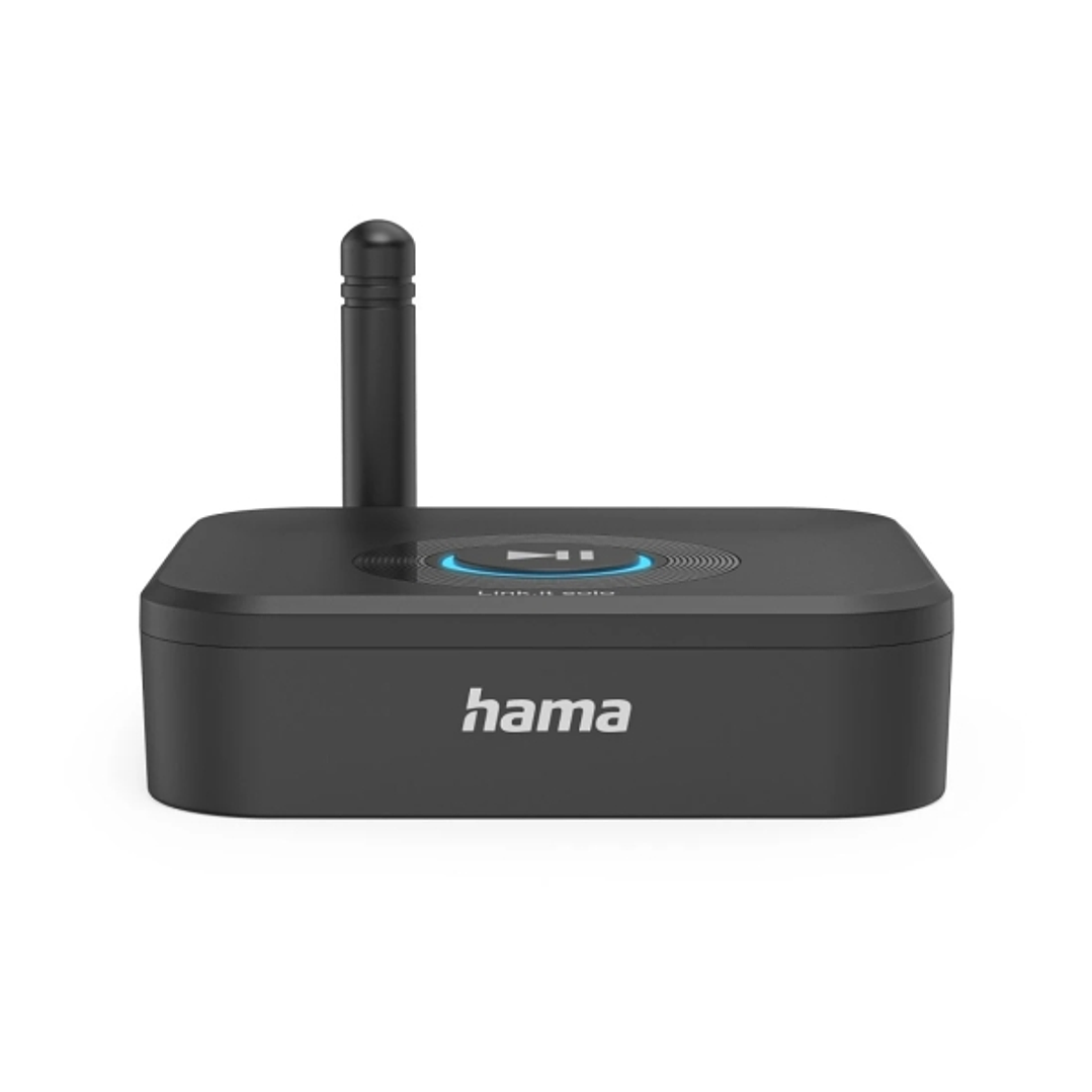 Hama Link It Solo Adaptador de Audio Bluetooth - USB-C - Rango de 50m - Jack 3.5mm Hembra - Color Negro 1