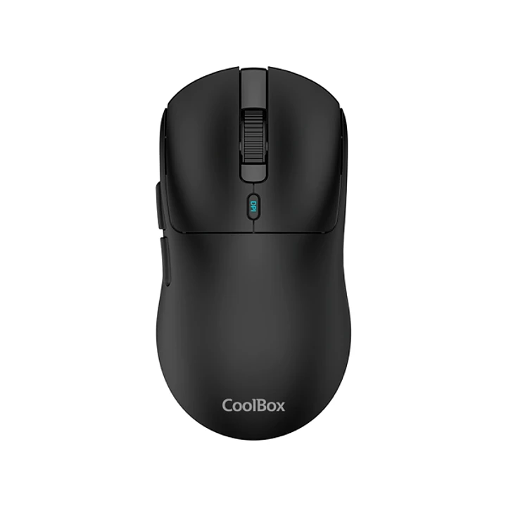 Coolbox W03 Raton Gaming Inalambrico 10000dpi - 7 Botones - Sensor Pixart 3325 - Color Negro 1