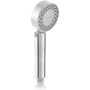 Innovagoods Xawara Alcachofa de Ducha con Dispensador de Jabon - 3 Posiciones - Multifuncion - 8.5x24.5x3.3cm - Color Plateado