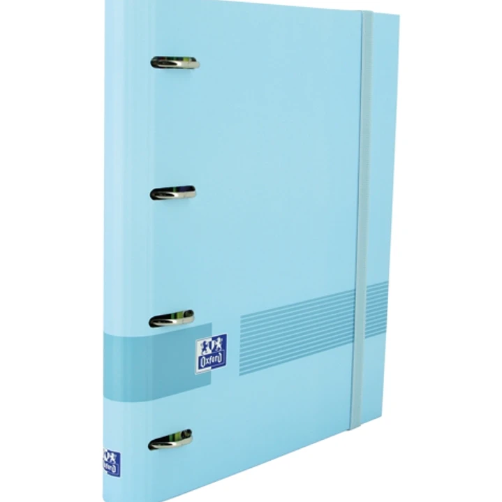 Oxford & You A4+ Europeanbinder - Tapa Extradura - Lomo 45mm - Anillas 4Dx35mm - Recambio 5x5 - Pizarra Write & Erase - Hoja de Pegatinas 1