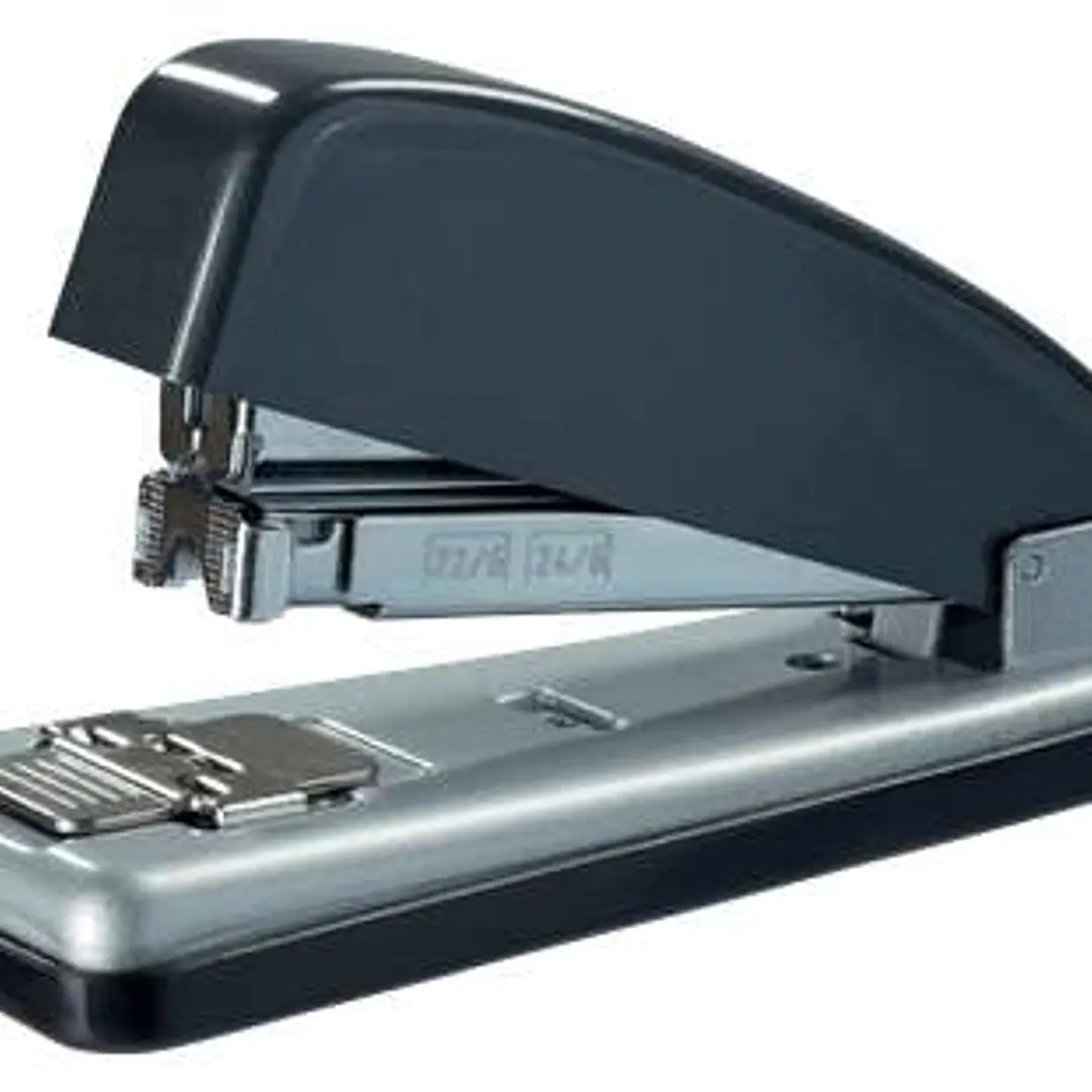 Petrus 226 Grapadora Metalica - Hasta 30 Hojas - Grapado Cerrado, Abierto y Clavado - Color Gris/Plata 1