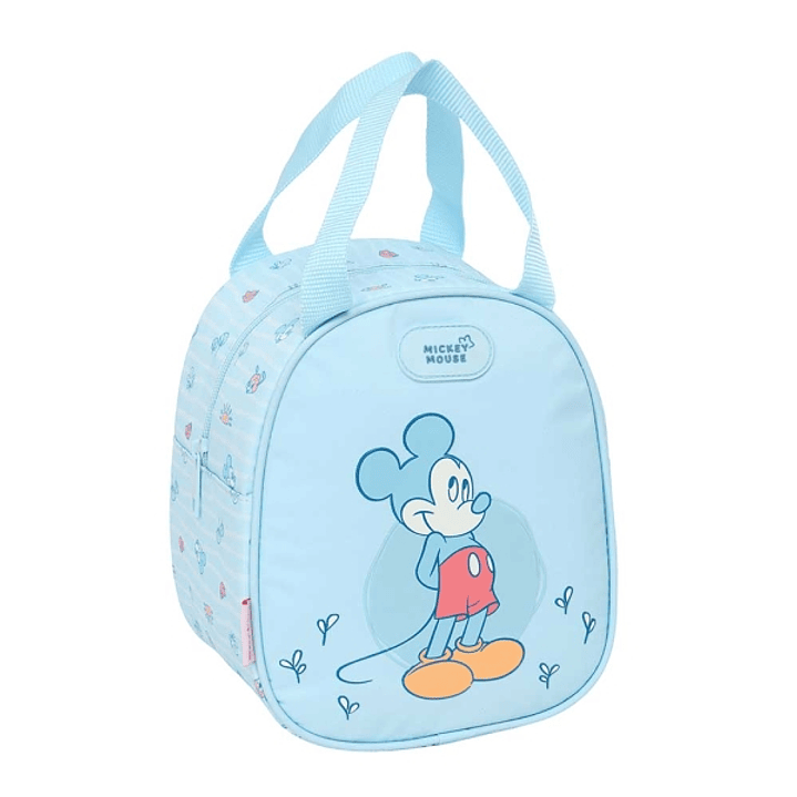Safta Mickey Mouse Baby Neceser Termo de 5.85L - Interior Forrado en Aluminio - Asa Superior - 190x140x220mm - Color Azul Claro 1