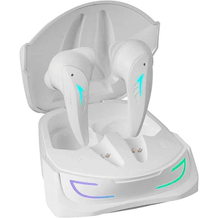 Mars Gaming Auriculares Inalambricos Premium TWS MHI-ULTRA - ANC+ENC+PASIVA - Sonido Neographene - 24h de Bateria - Base de Carga Inalambrica - Ilumin