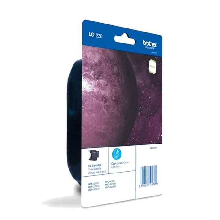 Brother LC1220 Cyan Cartucho de Tinta Original - LC1220CBP 1