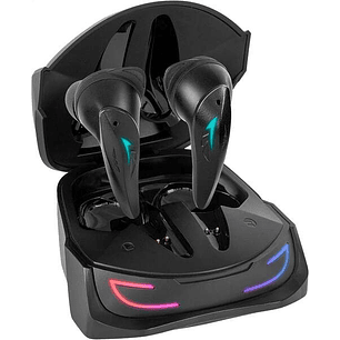 Mars Gaming Auriculares Inalambricos Premium TWS MHI-ULTRA - ANC+ENC+PASIVA - Sonido Neographene - 24h de Bateria - RGB Flow - Bluetooth 5.3 - IPX4 - 