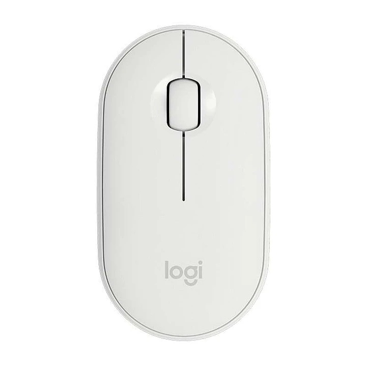 Logitech Pebble M350 Raton Inalambrico USB 1000dpi - 3 Botones - Uso Ambidiestro - Color Blanco 1