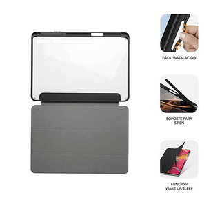 Subblim Funda Exclusiva para Samsung Galaxy Tab S9+/S9 FE+ 12,4” - Proteccion Total - Diseño Moderno - Material Resistente - Facil Instalacion - Angul