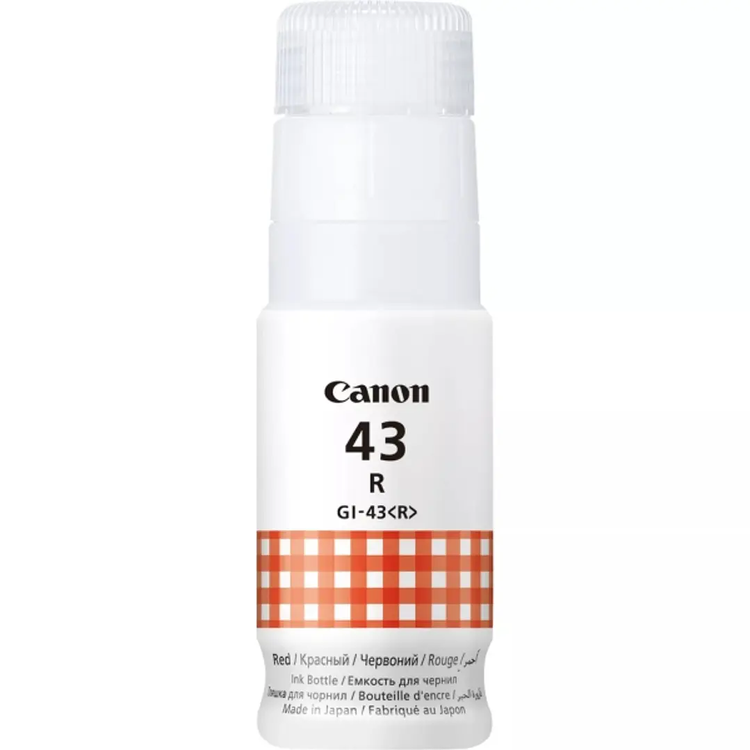 Canon GI43 Rojo Botella de Tinta Original - GI43R/4716C001 1